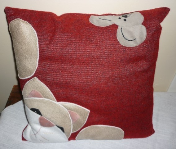 Coussin chat 1