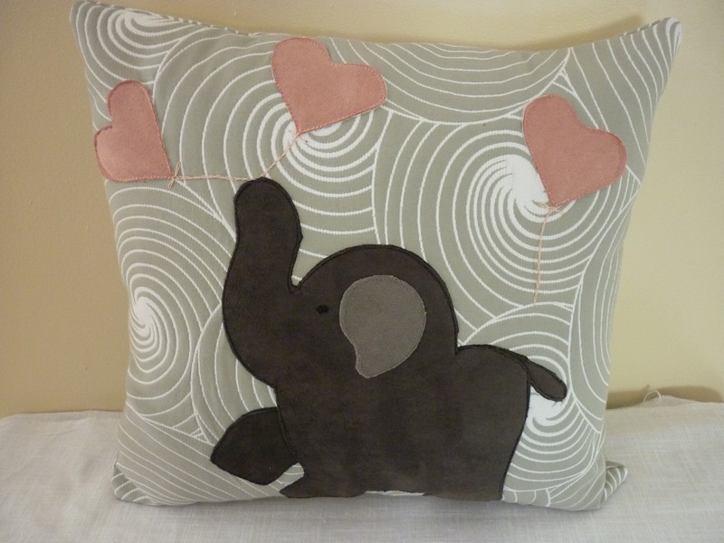 coussin elephant